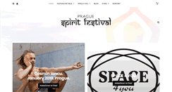 Desktop Screenshot of praguespiritfestival.com