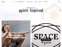 Tablet Screenshot of praguespiritfestival.com